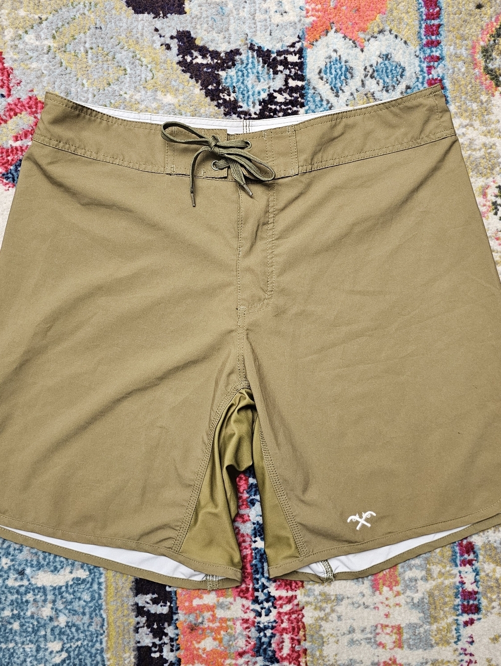 HVIII Brand Goods Mens Size 38 Not Dead Yet Goat Trunks / Board Shorts 8" Inseam